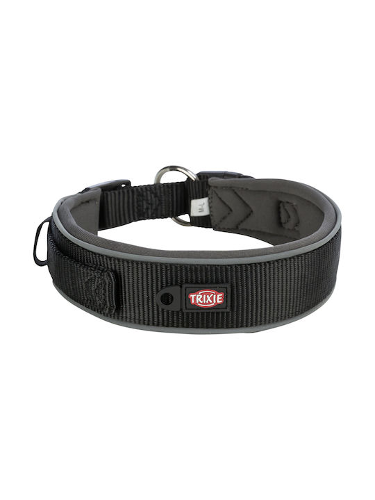 Trixie Premium Dog Collar in Black color Large