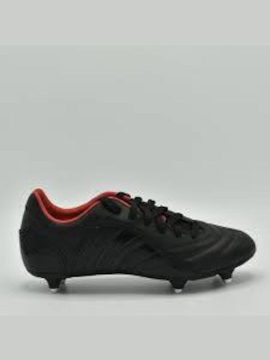 Adidas Predator Pulsado II SG Χαμηλά Ποδοσφαιρικά Παπούτσια με Τάπες Μαύρα