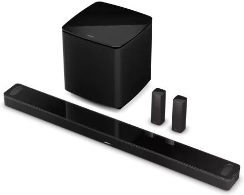Bose Smart Ultra Soundbar 5.1.2 Bluetooth, HDMI und Wi-Fi mit Fernbedienung Schwarz