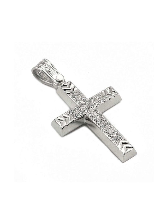 Triantos Damen Gold Kreuz 14K Mädchen