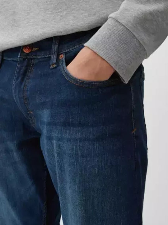 Rick Trousers in Slim Fit Navy Blue
