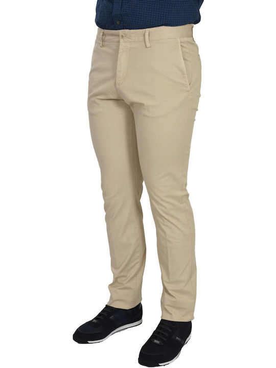 Paul & Shark Pantaloni pentru bărbați Chino Elastice Beige