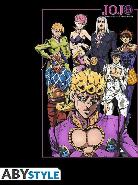 Abysse Jojo's Bizarre Adventure T-shirt Black Cotton