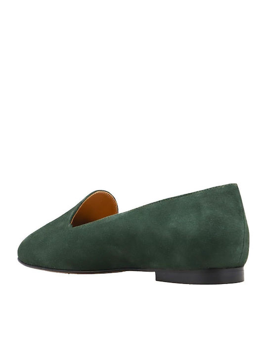 Γυναικεία Loafers σε Πράσινο Χρώμα