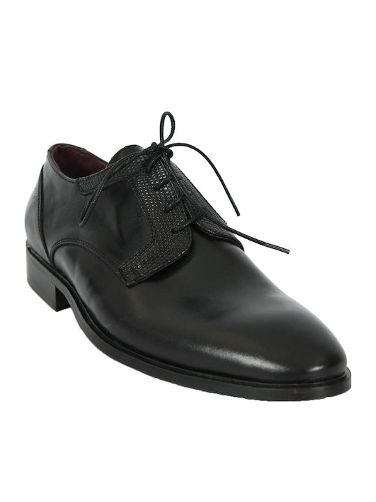 Tom Frank Men's Leather Dress Shoes Black