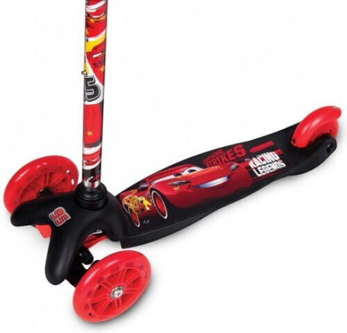 Disney Kinderroller Cars 3-Rad Mehrfarbig