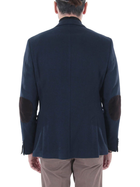 Men's Winter Suit Jacket Blue