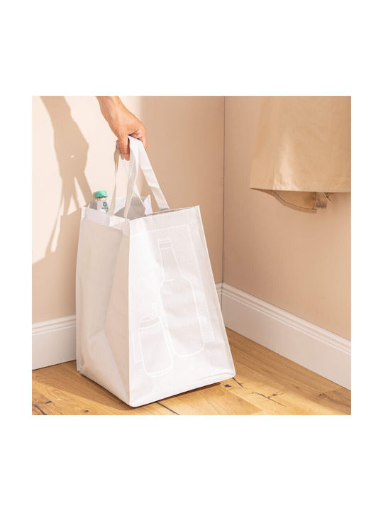 Navaris Coș de Reciclare Plastic Verde 30x30x43cm 1buc