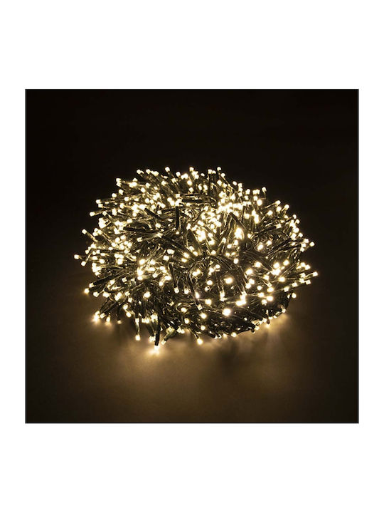 1512 Lights LED 14m. Warm White in String 1pcs