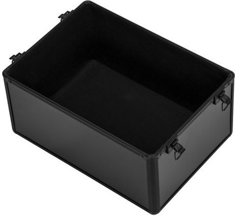 UpLac Metallic Cosmetic Case Black H25xW35xD41cm