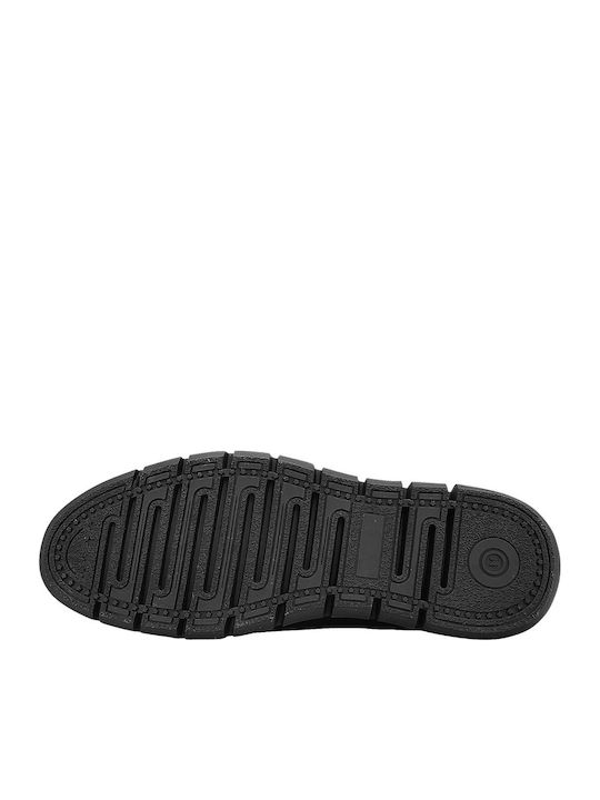 Leather Black Men's Boots