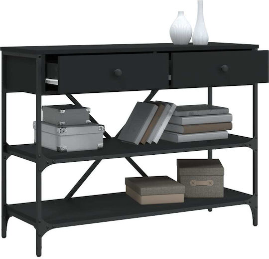 Consolă Negru L100xL34.5xH75buc