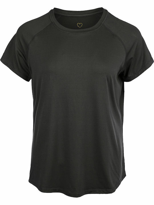 Women's Athletic T-shirt Black