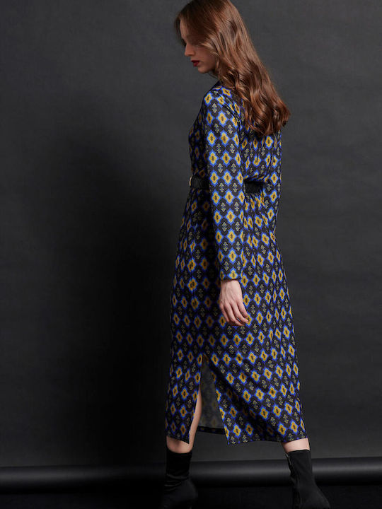 Midi Damenkleid Schwarz