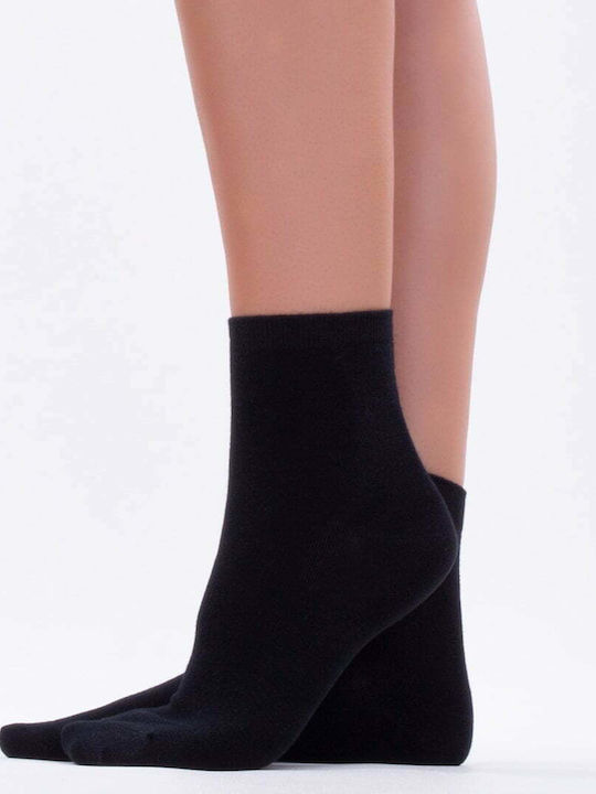 Q&Y Socken Black 3Pack