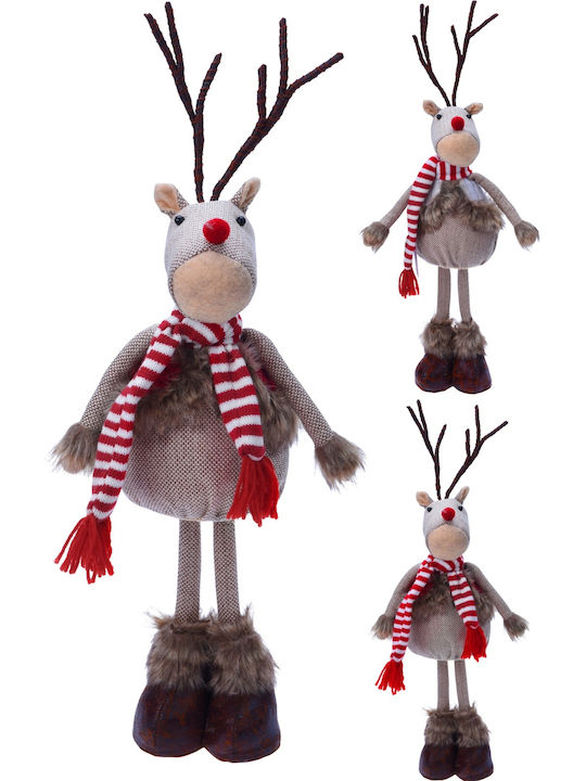 ArteLibre Christmas Plastic Figure Reindeer 48x19x14cm. (Μiscellaneous Designs/Colors)