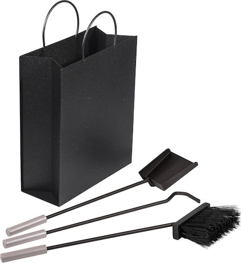 Viometal 560 Fireplace Tool Set with Bucket Copper