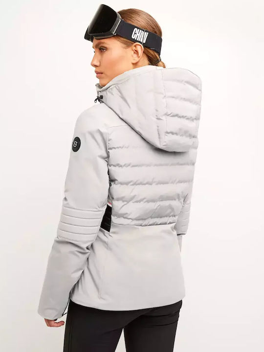 8848 Altitude Short Jachetă de femei Puffer Impermeabil Cream