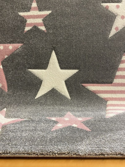 Koulis Carpets 1360a Детско килимче Розов 133x190см