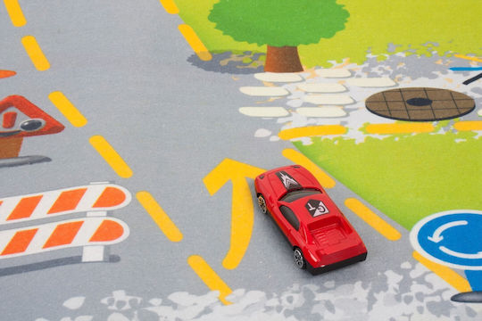 Sun Baby Kids Rug Cars Multicolor 120x80cm