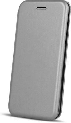 Senso Oval Stand Synthetic Leather Book Gray (iPhone XS Max)