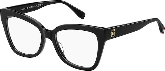 Tommy Hilfiger Plastic Eyeglass Frame Black TH2053 807