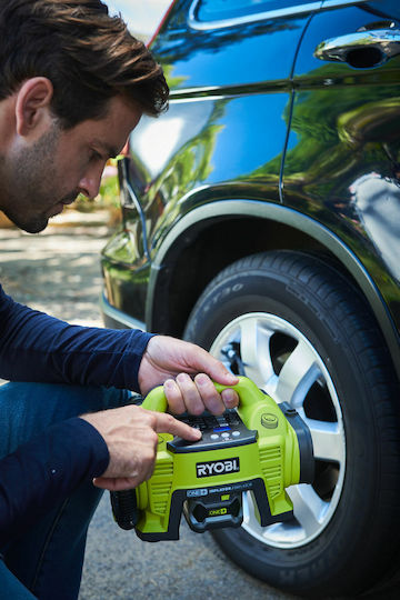Ryobi R18I-0 R18MI-0 Τρόμπα Αυτοκινήτου 150PSI Επαναφορτιζόμενη (Χωρίς Μπαταρία) 18V