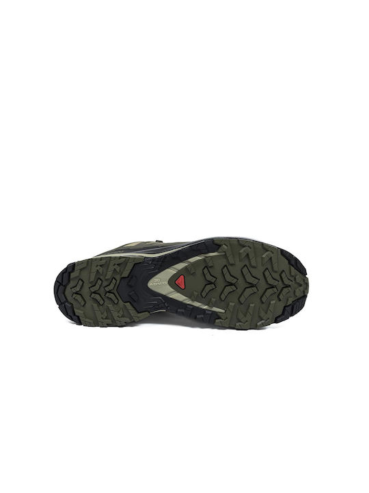 Xa Pro 3d V9 Sport Shoes Running Green Waterproof with Gore-Tex Membrane
