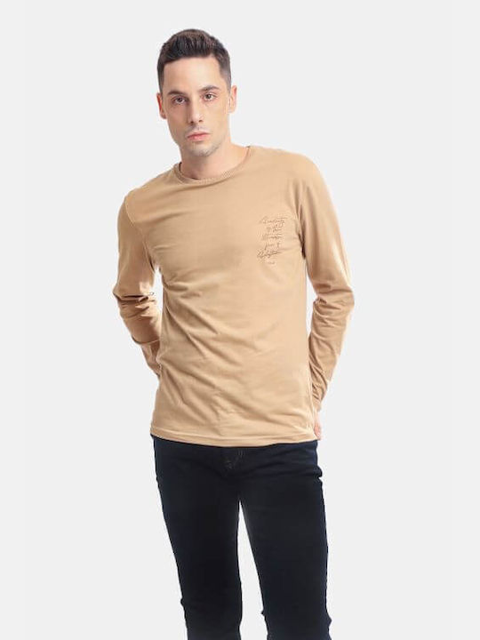 Paco & Co Herren Langarmshirt Chocolate