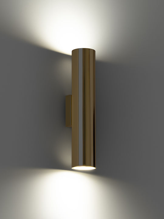 Sollux Стенно Външно Осветително Тяло GU10 IP20 9x6.5x30.5εκ.