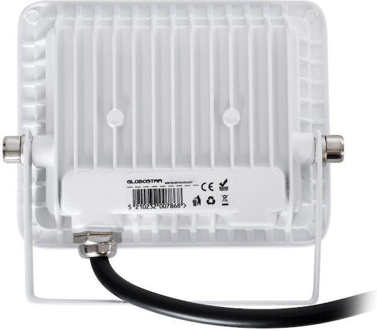 GloboStar Atlas Waterproof LED Floodlight 10W Warm White 2700K IP67