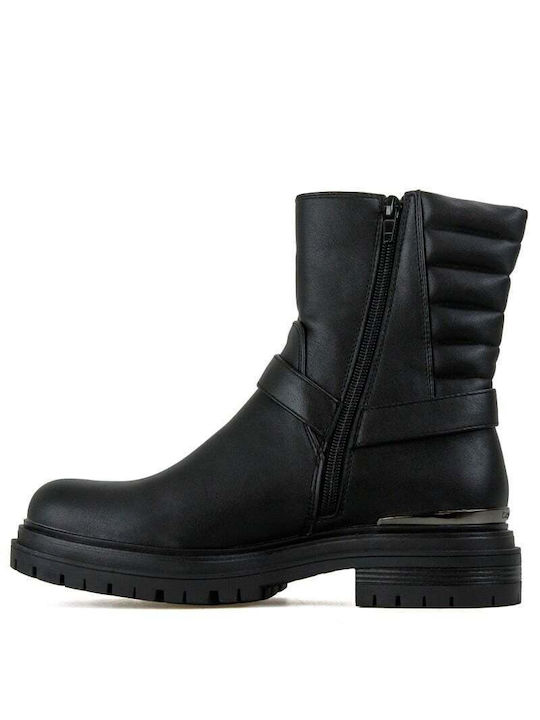 Wrangler Courtney Moto Women's Ankle Boots Black