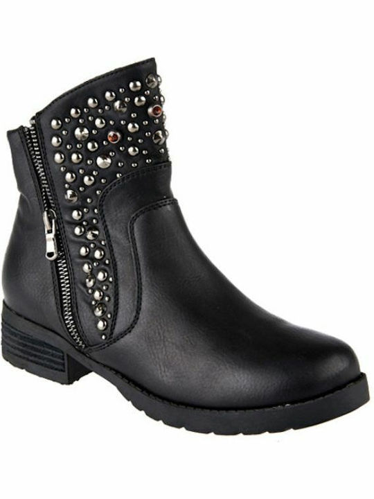 Elenross Women's Ankle Boots with High Heel Black