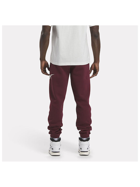 Reebok Classics Pantaloni de trening Fleece - Polar CLASSIC MAROON