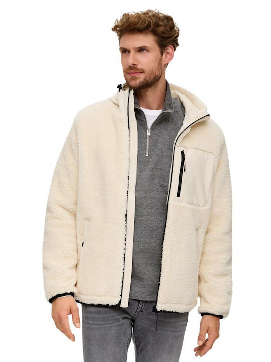 Δερμάτινο Μπουφάν Beige