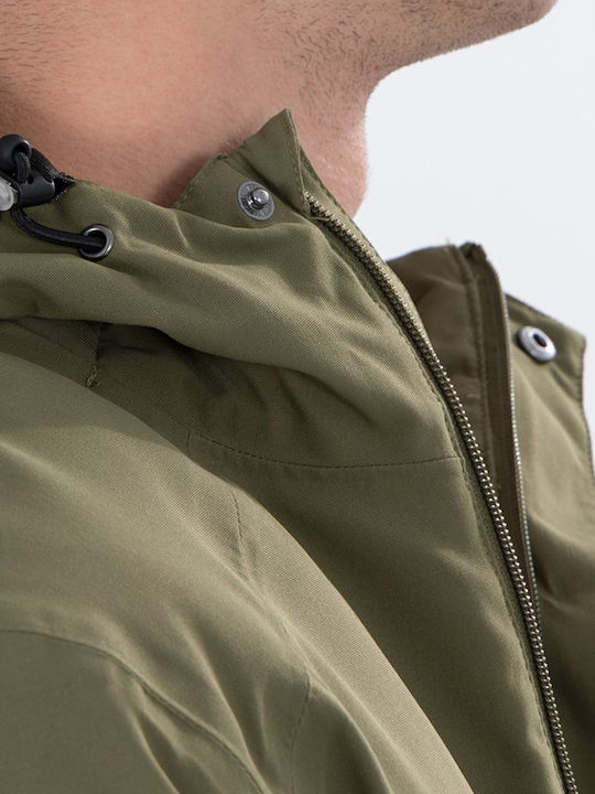 Larino Winter Jacket Waterproof Khaki