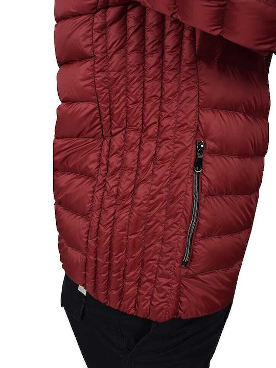 Geox Men's Winter Puffer Jacket ΜΠΟΡΝΤΩ