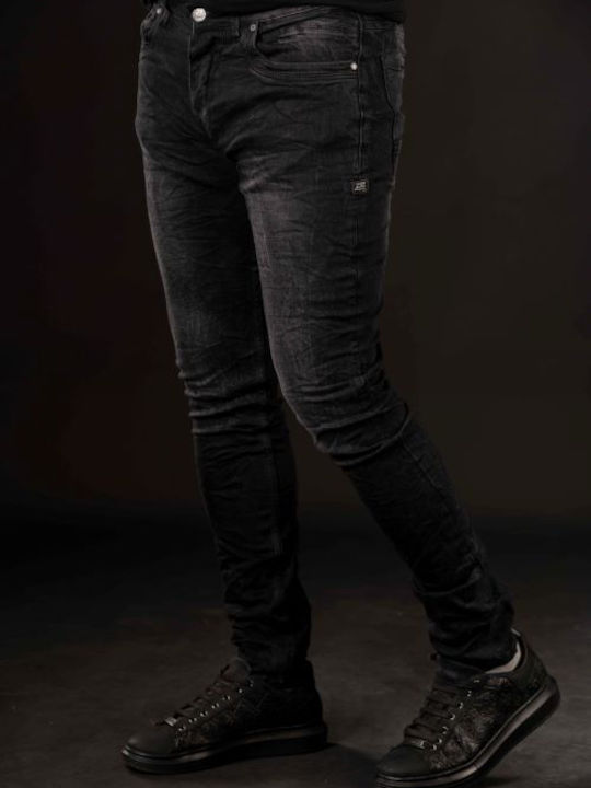 Profil Men's Jeans Pants BLACK 525