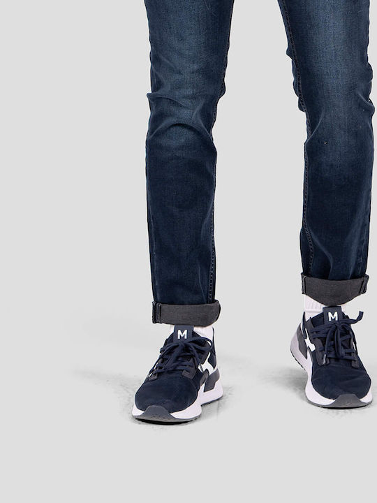 Marcus Cutler Herren Jeanshose in Slim Fit Blue.