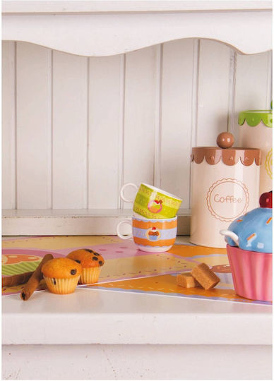 Excelsa Cupcake Σουπλά Πλαστικό Μπεζ 43x29cm Excelsa Cupcake Σουπλά Πλαστικό Μπεζ 43x29cm