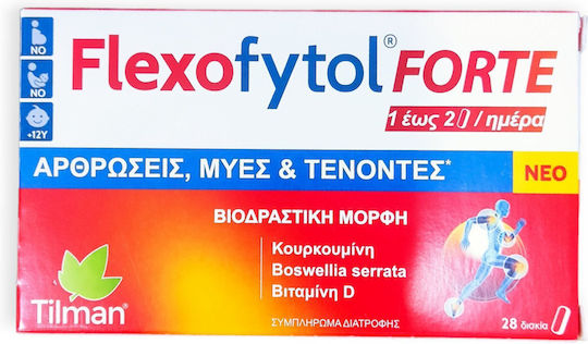 Tilman Flexofytol Nahrungsergänzungsmittel Für Die Gesundheit Der Gelenke 28 Tabletten