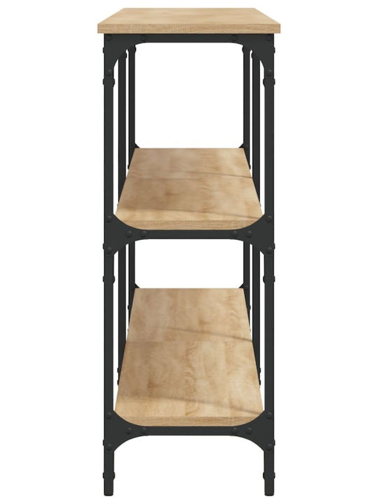 Конзолна маса от Дърво & Метал Sonoma Oak Д200xШ29xВ75cm
