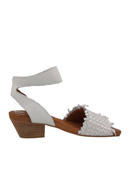 Creator Anatomic Leather Women's Sandals White