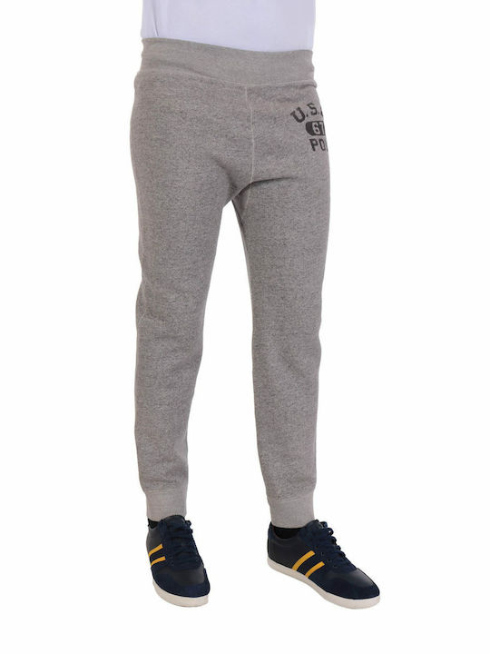 Ralph Lauren Men's Sweatpants with Rubber Grey