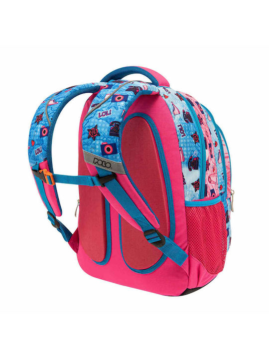 Polo Σακιδιο Character School Bag Backpack Elementary, Elementary Multicolored