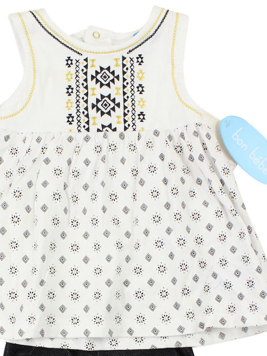 Kids' Set with Leggings Winter 2pcs White