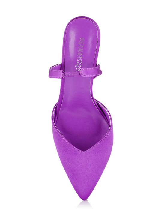 Pantofi cu toc Violet