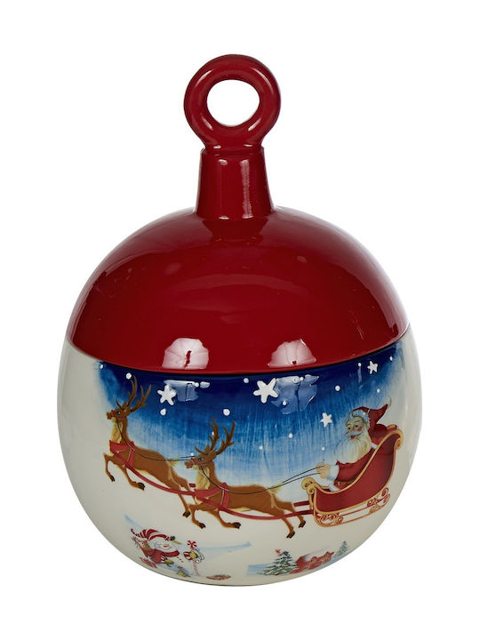 TnS Christmas Ceramic Ball Ornament 27cm