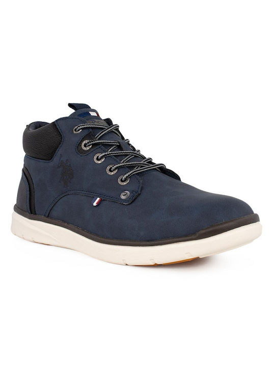 U.S. Polo Assn. Men's Boots Blue