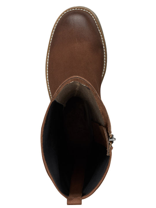 Damenstiefel Tabac Braun